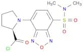 2-Pyrrolidinecarbonyl chloride, 1-[7-[(dimethylamino)sulfonyl]-2,1,3-benzoxadiazol-4-yl]-, (2R)- (…