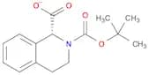 1,2(1H)-Isoquinolinedicarboxylic acid, 3,4-dihydro-, 2-(1,1-diMethylethyl) ester, (1R)-