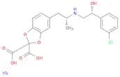 1,3-Benzodioxole-2,2-dicarboxylic acid, 5-[(2R)-2-[[(2R)-2-(3-chlorophenyl)-2-hydroxyethyl]amino]p…