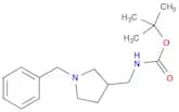 Carbamic acid, N-[[1-(phenylmethyl)-3-pyrrolidinyl]methyl]-, 1,1-dimethylethyl ester