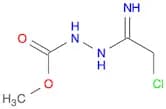 Hydrazinecarboxylic acid, 2-(2-chloro-1-iminoethyl)-, methyl ester