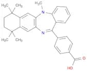 Benzoic acid, 4-(7,8,9,10-tetrahydro-5,7,7,10,10-pentamethyl-5H-benzo[e]naphtho[2,3-b][1,4]diazepi…