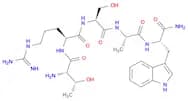 L-Tryptophanamide, L-threonyl-L-arginyl-L-seryl-L-alanyl-