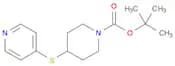 1-Piperidinecarboxylic acid, 4-(4-pyridinylthio)-, 1,1-dimethylethyl ester