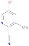 2-Pyridinecarbonitrile, 5-bromo-3-methyl-