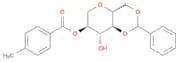 D-Glucitol, 1,5-anhydro-4,6-O-(phenylmethylene)-, 2-(4-methylbenzoate) (9CI)