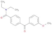 Benzamide, N,N-diethyl-4-(3-methoxybenzoyl)-