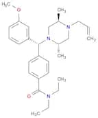 Benzamide, 4-[(R)-[(2S,5R)-2,5-dimethyl-4-(2-propen-1-yl)-1-piperazinyl](3-methoxyphenyl)methyl]-N…