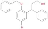Benzenepropanol, 5-bromo-γ-phenyl-2-(phenylmethoxy)-