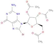 Guanosine, 8-bromo-, 2',3',5'-triacetate