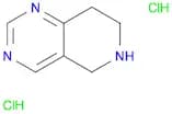Pyrido[4,3-d]pyrimidine, 5,6,7,8-tetrahydro-, hydrochloride (1:2)