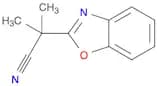 2-Benzoxazoleacetonitrile, α,α-dimethyl-
