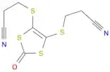 Propanenitrile, 3,3'-[(2-oxo-1,3-dithiole-4,5-diyl)bis(thio)]bis-