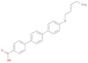 [1,1':4',1''-Terphenyl]-4-carboxylic acid, 4''-(pentyloxy)-