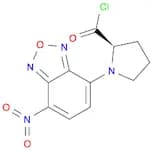 2-Pyrrolidinecarbonyl chloride, 1-(7-nitro-2,1,3-benzoxadiazol-4-yl)-, (2R)-
