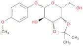 β-D-Galactopyranoside, 4-methoxyphenyl 3,4-O-(1-methylethylidene)-