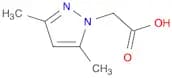 1H-Pyrazole-1-acetic acid, 3,5-dimethyl-