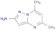 Pyrazolo[1,5-a]pyrimidin-2-amine, 5,7-dimethyl-