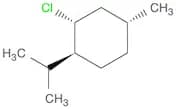 Cyclohexane, 2-chloro-4-methyl-1-(1-methylethyl)-, (1S,2R,4R)-