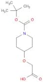 1-Piperidinecarboxylic acid, 4-(carboxymethoxy)-, 1-(1,1-dimethylethyl) ester
