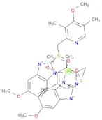 Magnesium, bis[6-methoxy-2-[(S)-[(4-methoxy-3,5-dimethyl-2-pyridinyl)methyl]sulfinyl-κO]-1H-benzim…