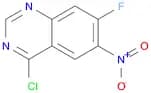 Quinazoline, 4-chloro-7-fluoro-6-nitro-