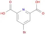 2,6-Pyridinedicarboxylic acid, 4-bromo-