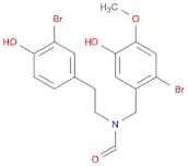 Formamide, N-[(2-bromo-5-hydroxy-4-methoxyphenyl)methyl]-N-[2-(3-bromo-4-hydroxyphenyl)ethyl]-