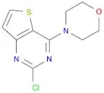 Thieno[3,2-d]pyrimidine, 2-chloro-4-(4-morpholinyl)-