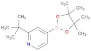 Pyridine, 2-(1,1-dimethylethyl)-4-(4,4,5,5-tetramethyl-1,3,2-dioxaborolan-2-yl)-