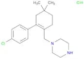 Piperazine, 1-[[2-(4-chlorophenyl)-4,4-dimethyl-1-cyclohexen-1-yl]methyl]-, hydrochloride (1:2)