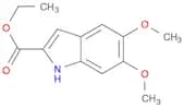 1H-Indole-2-carboxylic acid, 5,6-dimethoxy-, ethyl ester