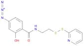 Benzamide, 4-azido-2-hydroxy-N-[2-(2-pyridinyldithio)ethyl]-