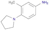 Benzenamine, 3-methyl-4-(1-pyrrolidinyl)-