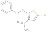 Ethanone, 1-[5-chloro-2-[(phenylmethyl)thio]-3-thienyl]-