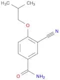 Benzamide, 3-cyano-4-(2-methylpropoxy)-
