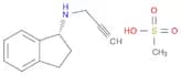 1H-Inden-1-amine, 2,3-dihydro-N-2-propyn-1-yl-, (1R)-, methanesulfonate (1:1)