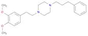 Piperazine, 1-[2-(3,4-dimethoxyphenyl)ethyl]-4-(3-phenylpropyl)-