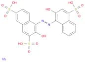 2,7-Naphthalenedisulfonic acid, 3-hydroxy-4-[2-(2-hydroxy-4-sulfo-1-naphthalenyl)diazenyl]-, sodiu…