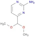 2-Pyrimidinamine, 4-(dimethoxymethyl)-