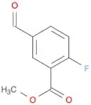 Benzoic acid, 2-fluoro-5-formyl-, methyl ester