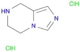 Imidazo[1,5-a]pyrazine, 5,6,7,8-tetrahydro-, hydrochloride (1:2)