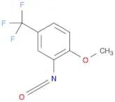 Benzene, 2-isocyanato-1-methoxy-4-(trifluoromethyl)-