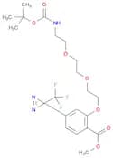 Benzoic acid, 2-[(12,12-dimethyl-10-oxo-3,6,11-trioxa-9-azatridec-1-yl)oxy]-4-[3-(trifluoromethyl)…