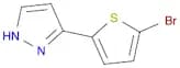 1H-Pyrazole, 3-(5-bromo-2-thienyl)-