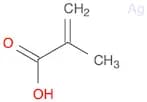 2-Propenoic acid, 2-methyl-, silver(1+) salt (1:1)