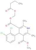 3,5-Pyridinedicarboxylic acid, 4-(2,3-dichlorophenyl)-1,4-dihydro-2,6-dimethyl-, 3-methyl 5-[(1-ox…