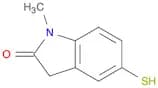 2H-INDOL-2-ONE, 1,3-DIHYDRO-5-MERCAPTO-1-METHYL-