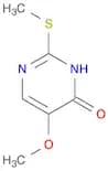 4(3H)-Pyrimidinone, 5-methoxy-2-(methylthio)-