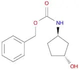 Carbamic acid, [(1R,3R)-3-hydroxycyclopentyl]-, phenylmethyl ester, rel- (9CI)